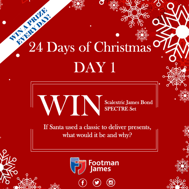 FJ Advent Calendar Day 1 Footman James