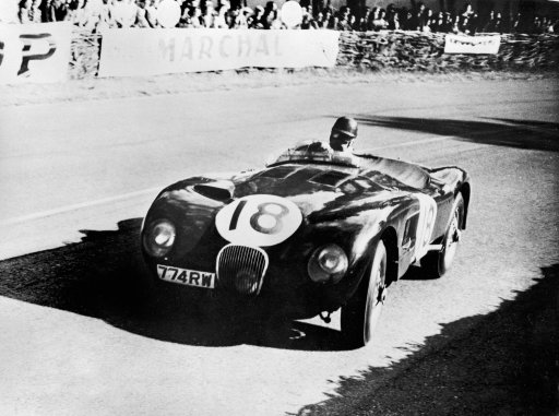Jaguar C-Type 1953 Le Mans race