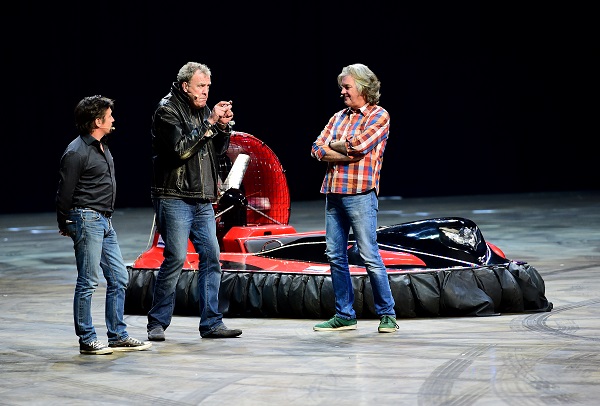 Clarkson, May and Hammond met on the set of BBC2 Top Gear