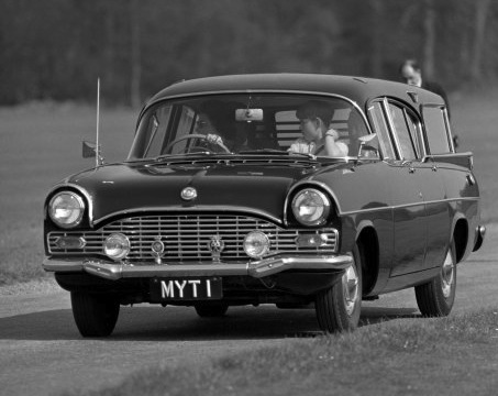 This Vauxhall Cresta was driven by Queen Elizabeth II alongside Prince Andrew in 1968