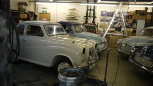 Restored Morris Minor