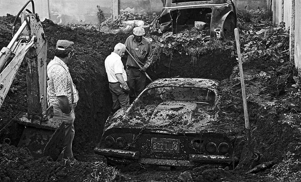 Digging up Ferrari Dino