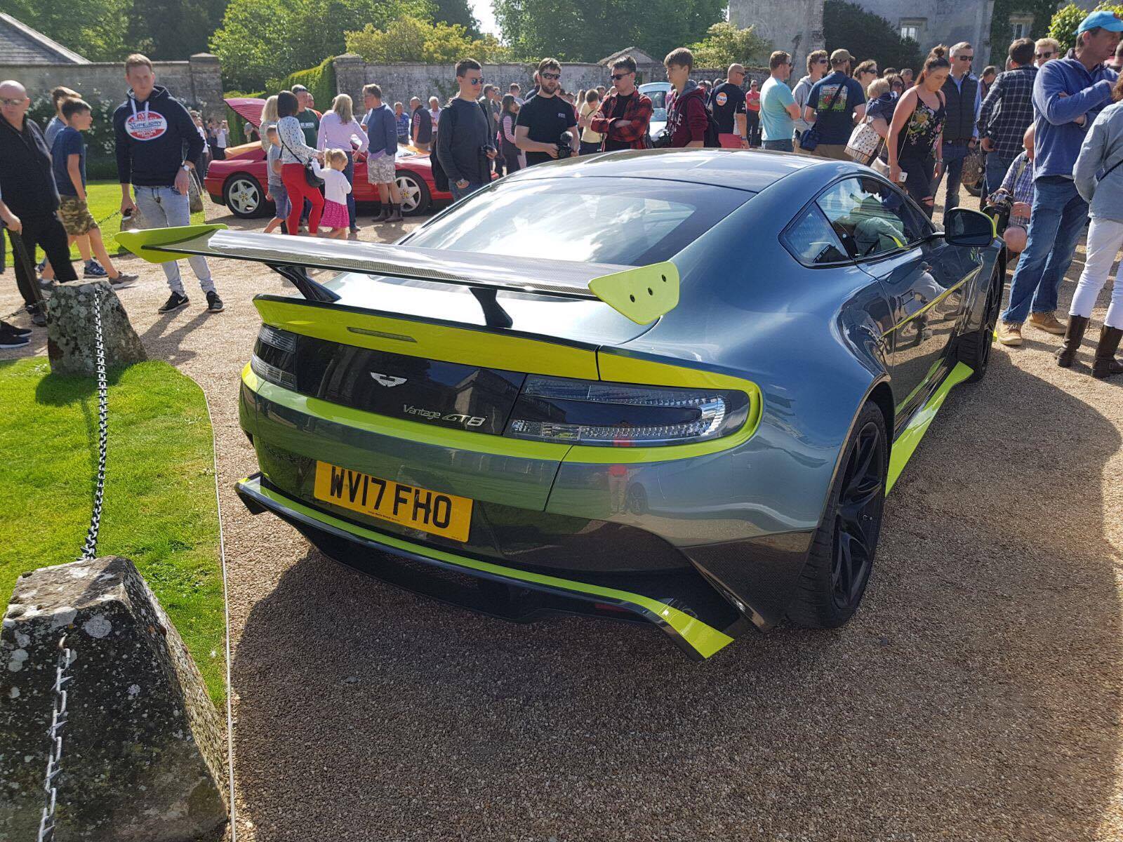 Back of a super car