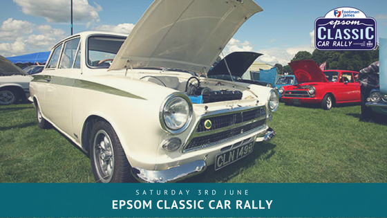 Epsom classic car rally