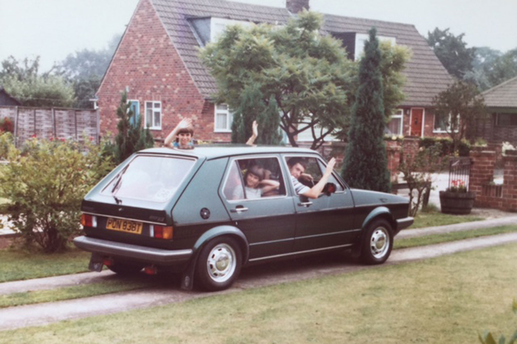 Karin Wilson has transported her family in Volkswagens since 1967