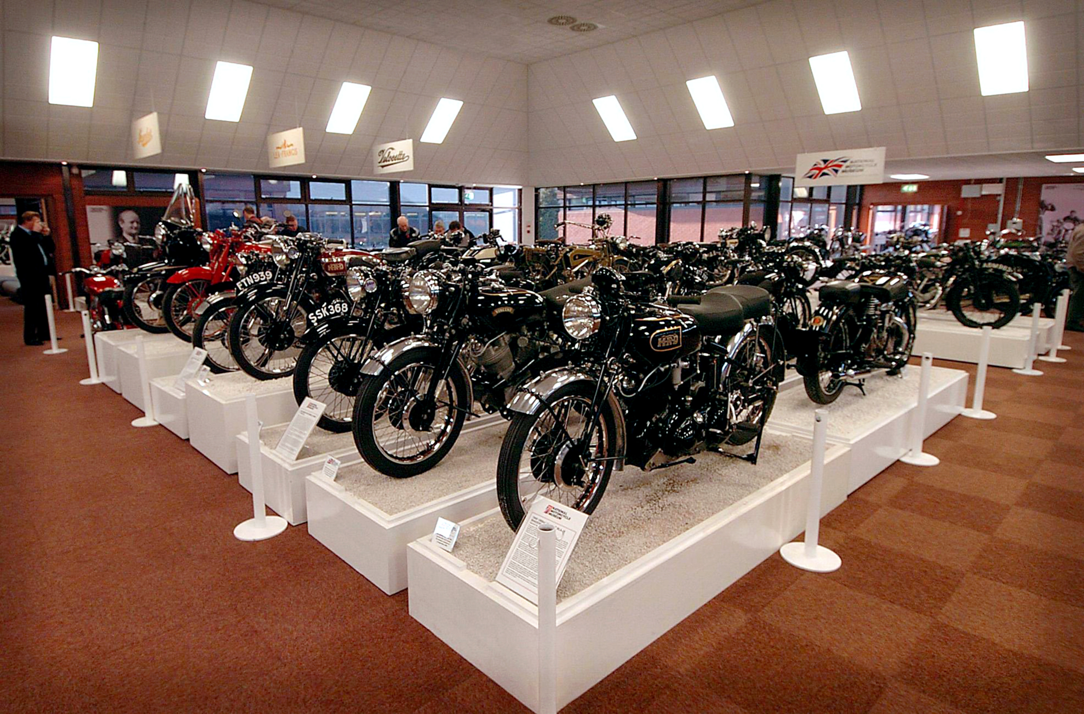 The National Motorcycle Museum has the largest collection of British bikes in the world