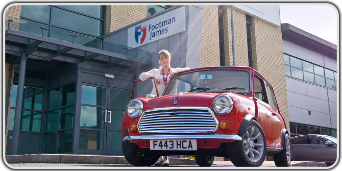 Footman James Drive to Work Day