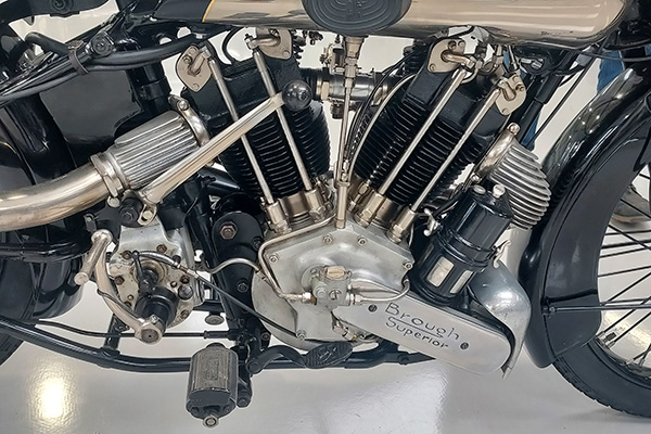 1919 to 1940 Brough Superior Motorbike Engine