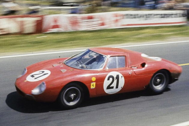 jochen-rindt-driving-f1-ferrari-250-lm-at-1964-le-mans