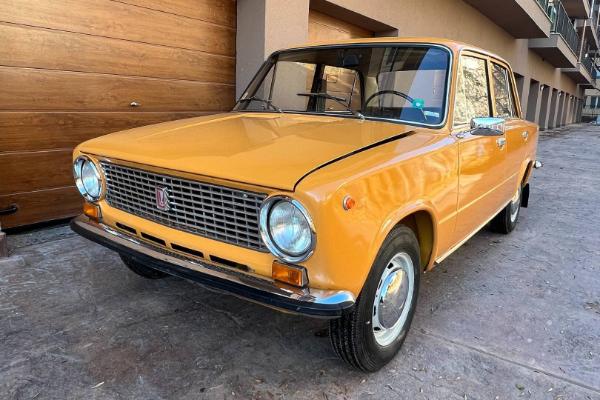 1970 To 1982 Light Orange Lada Courtesy Classic Trader