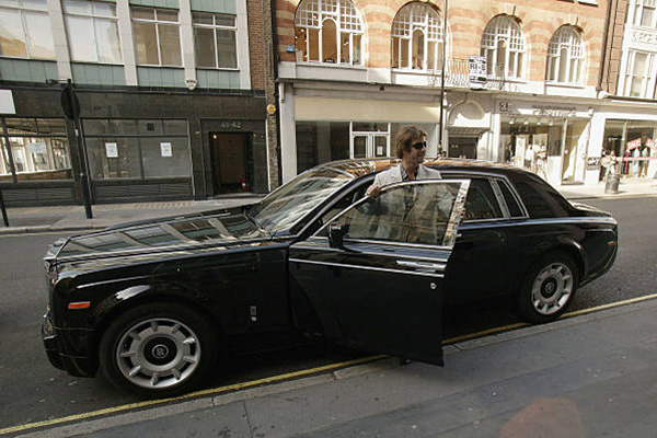 Jay Kay With Black 2003 to 2017 Rolls Royce Phantom VII