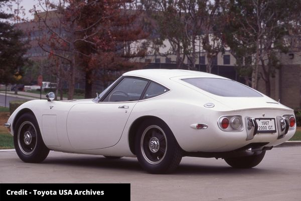 Toyota 2000GT credit Toyota USA archives