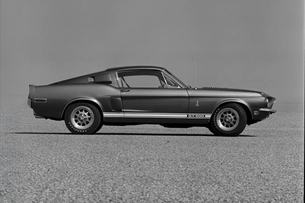 Monochrome 1968 Shelby GT500