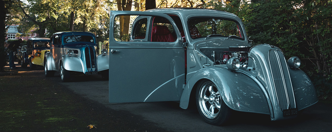 Metallic blue 1953 to 1962 Ford Popular