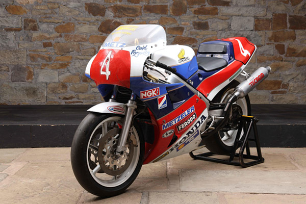 Red White And Blue 1988 Honda VFR 750R Motorbike