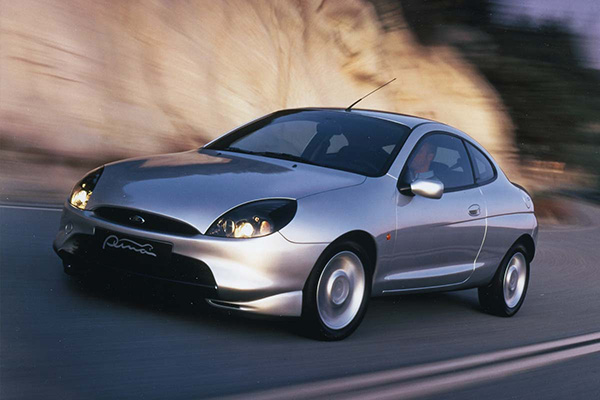 Silver Ford Puma