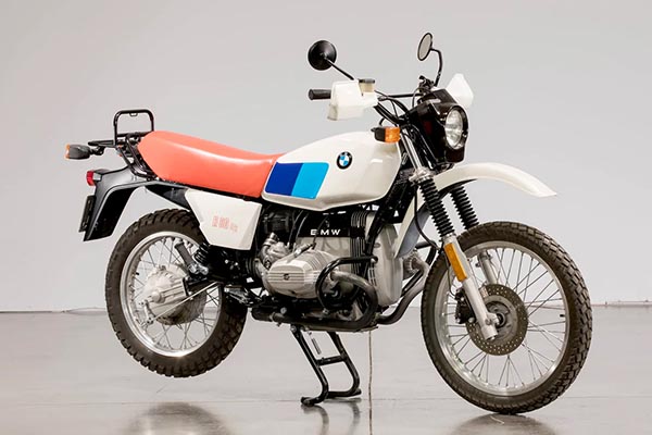 BMW 1980s R80 Gs Motorbike Courtesy Lone Rider