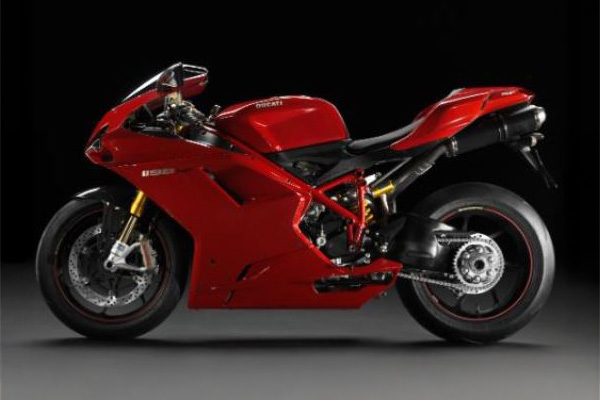 Red Ducati 1198 SP