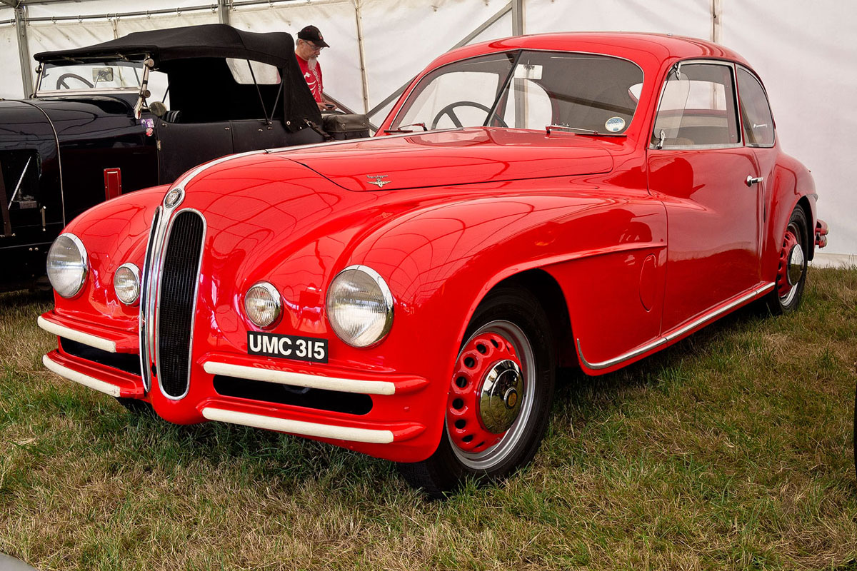 1948 red Bristol