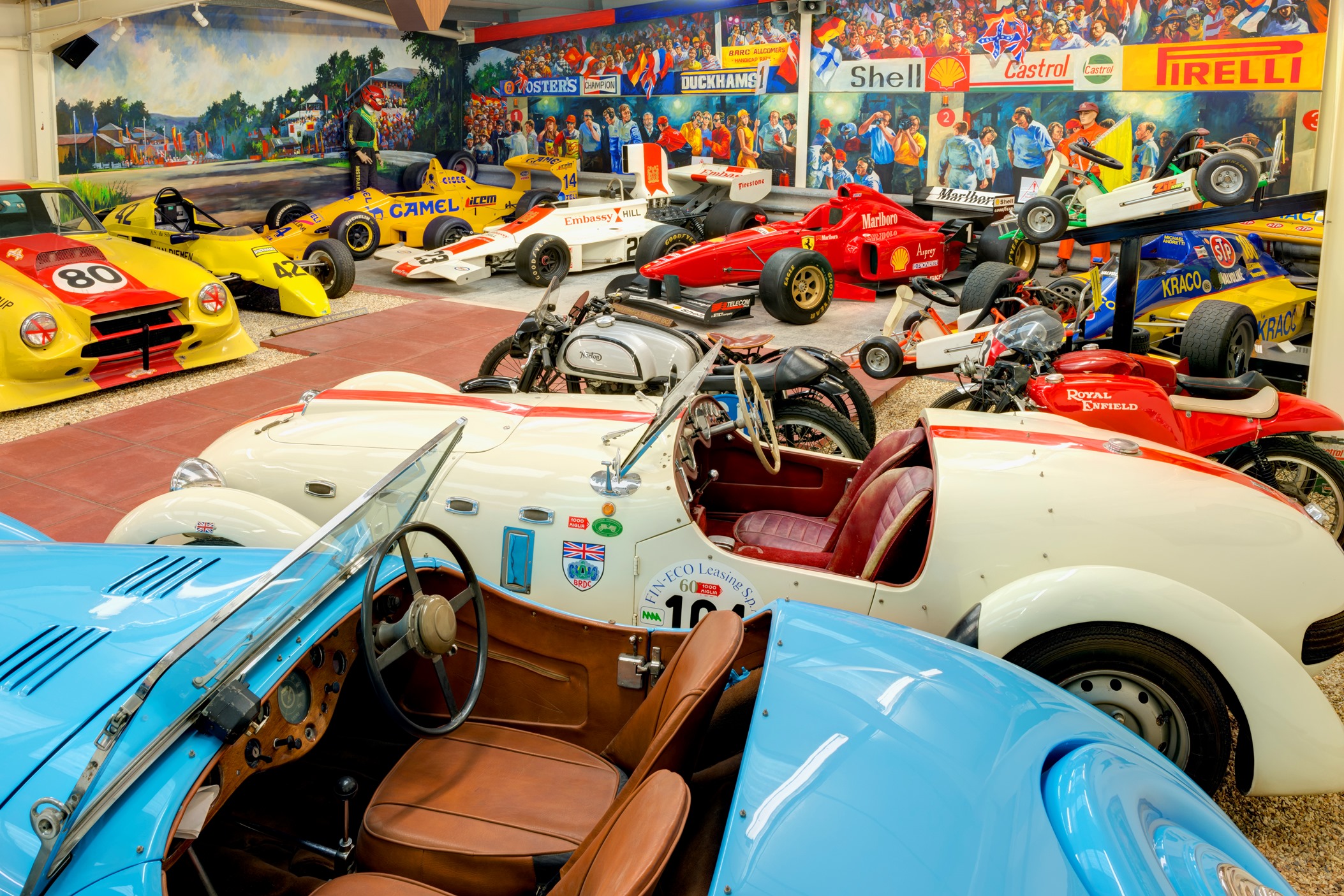 Inside Haynes International Motor Museum