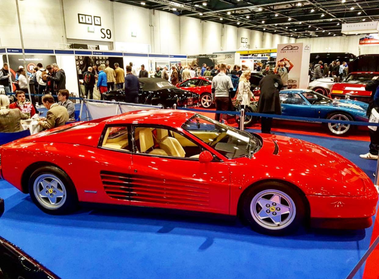 Red Ferrari Testarossa