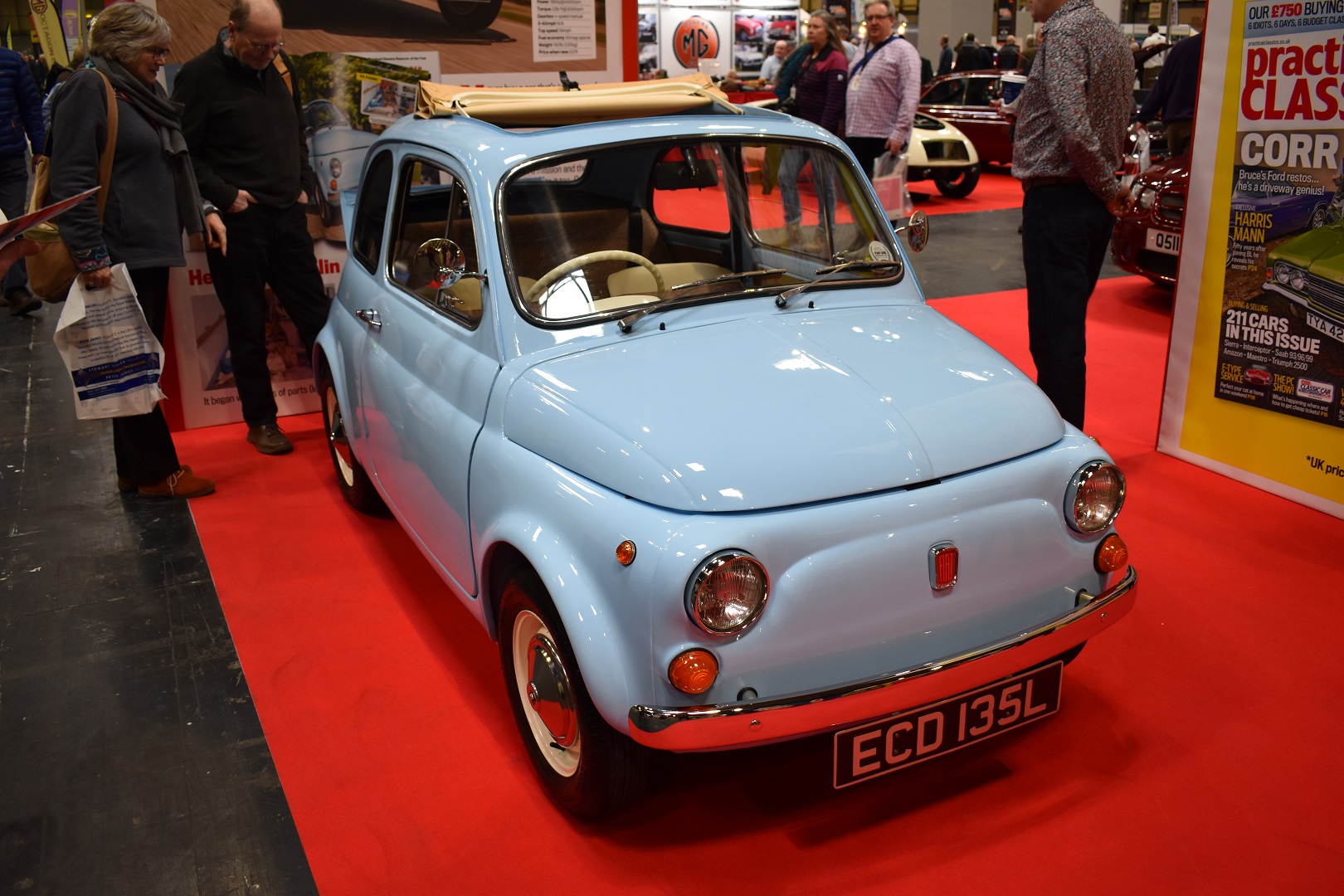 1973 Fiat 500L Golden Spanner winner