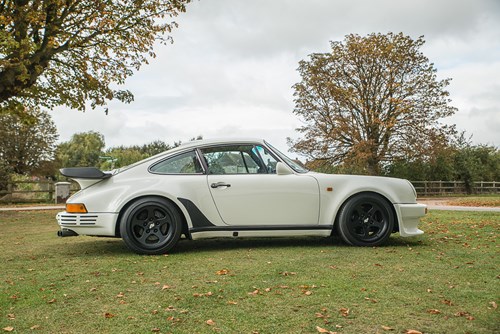 White Ruf BTR parked on grass