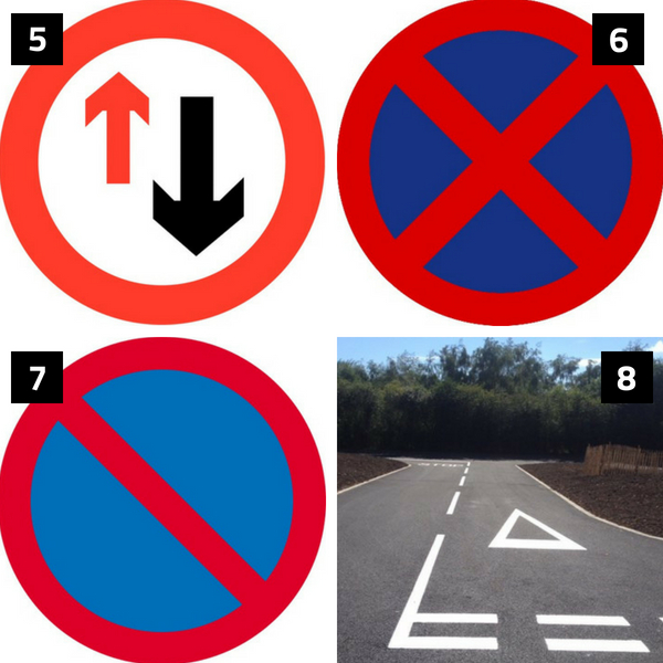 More highway code signs