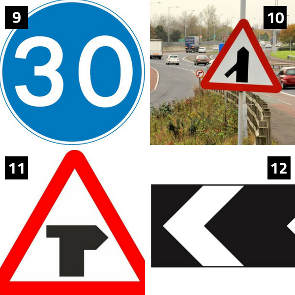 More highway code signs