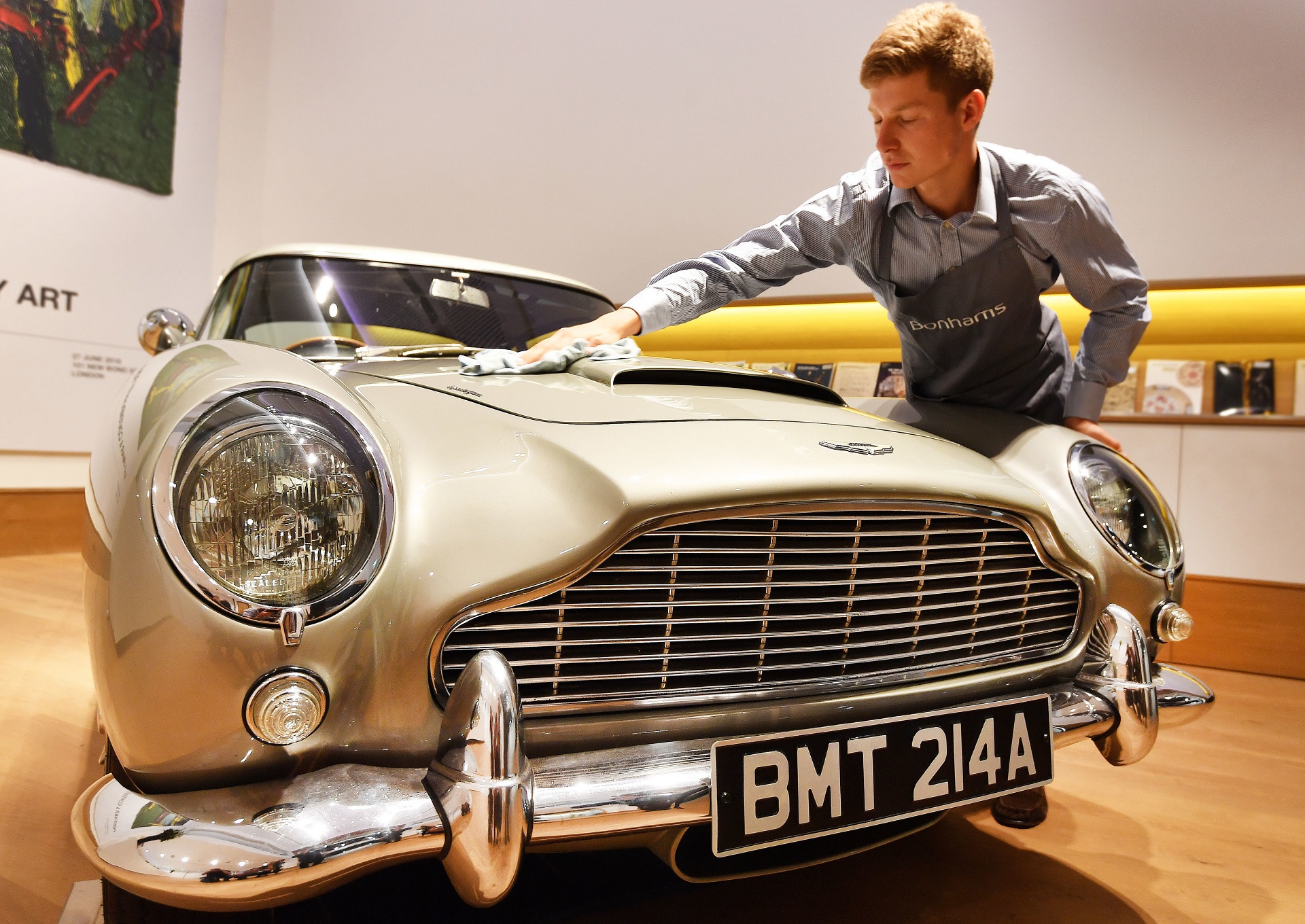 James Bond’s Aston Martin the greatest movie car of all