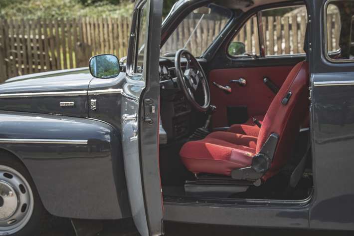 Interior of a Volvo PV544