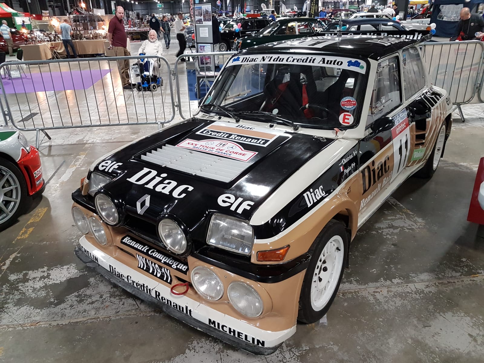 Renault rally car