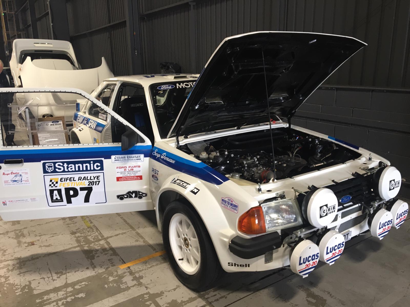 Rally car