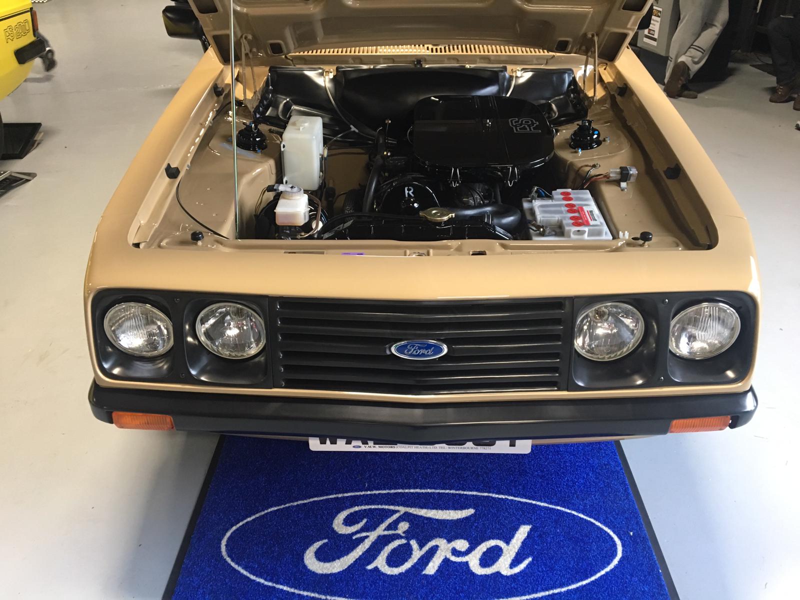 Pristine Ford engine