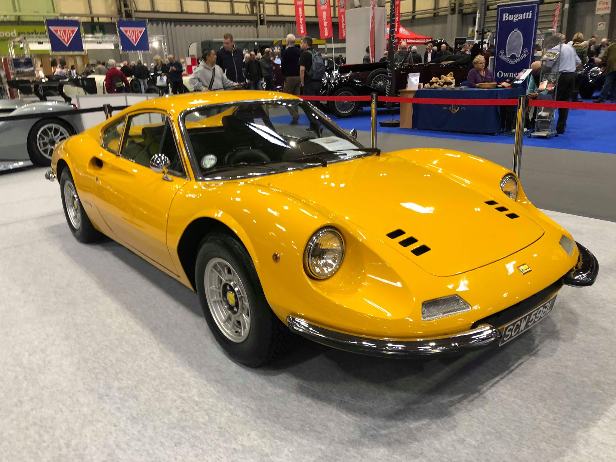 Yellow Ferrari