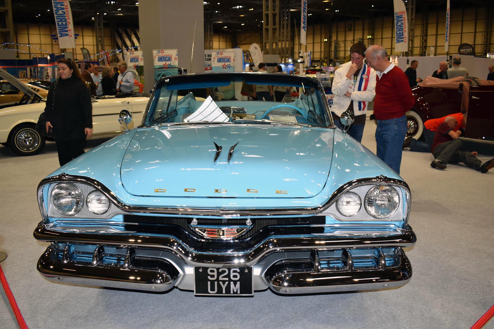 1957 Blue Dodge