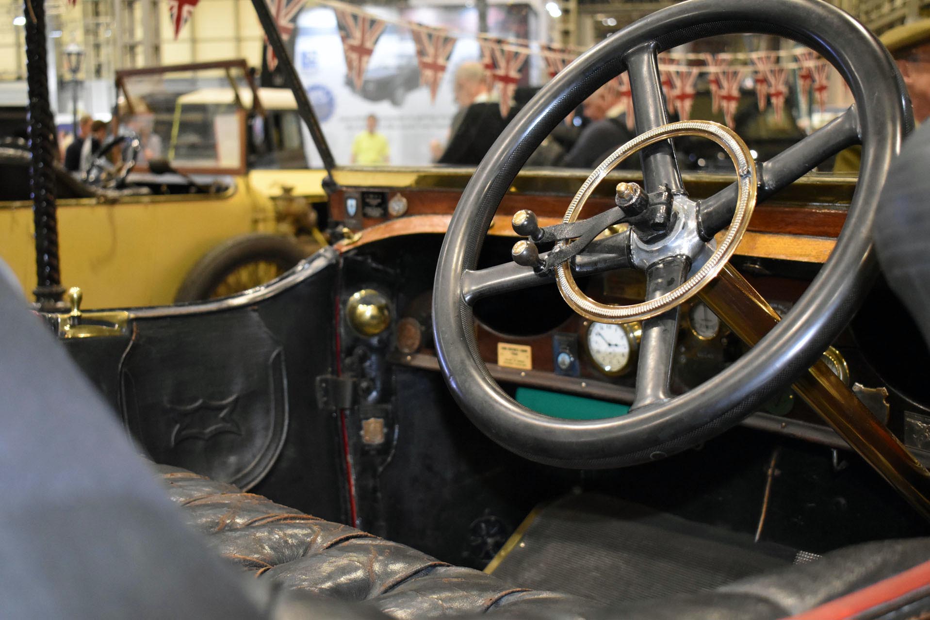 vintage Bentley wheel