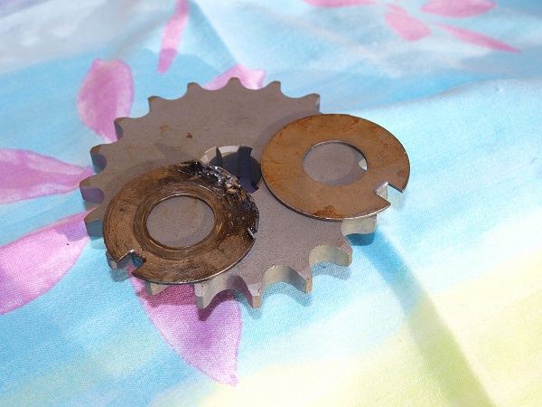 Old and new tab washers