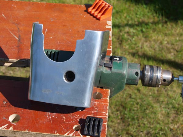 Close up of alloy on workbench