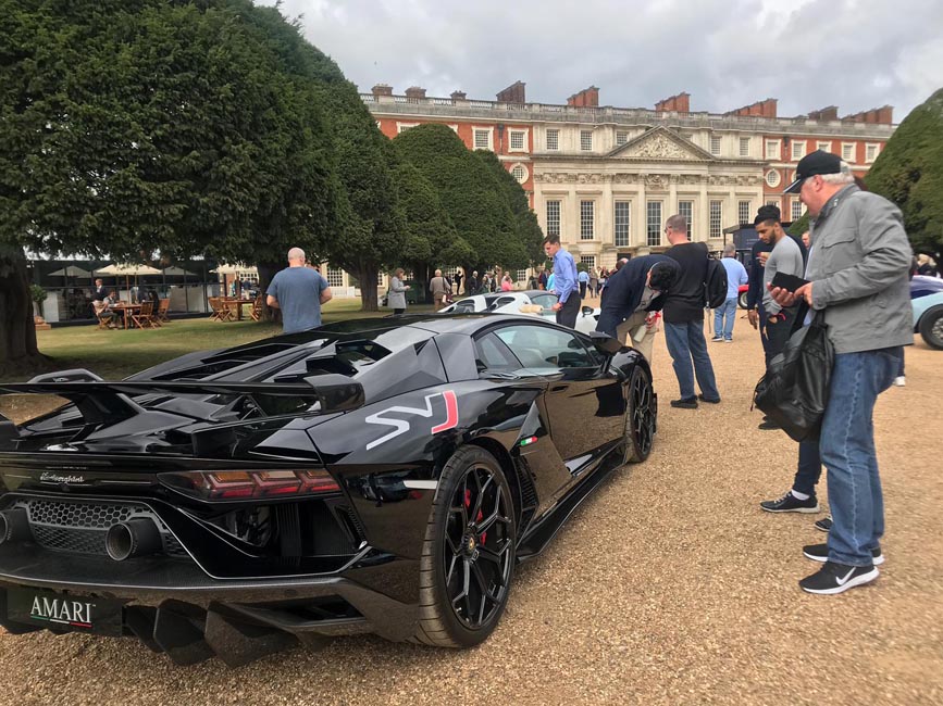 Black Lamborghini