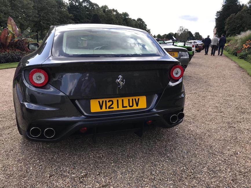 Grey Ferrari V12