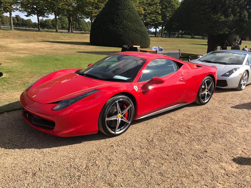 Red Ferrari