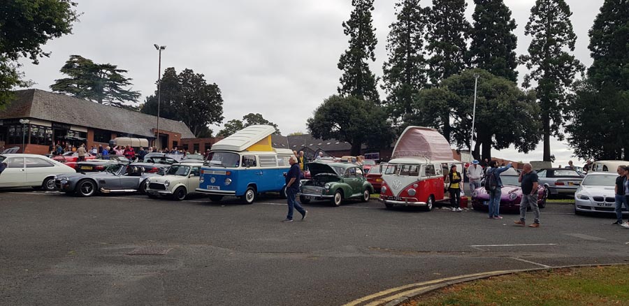 Campervan line-up