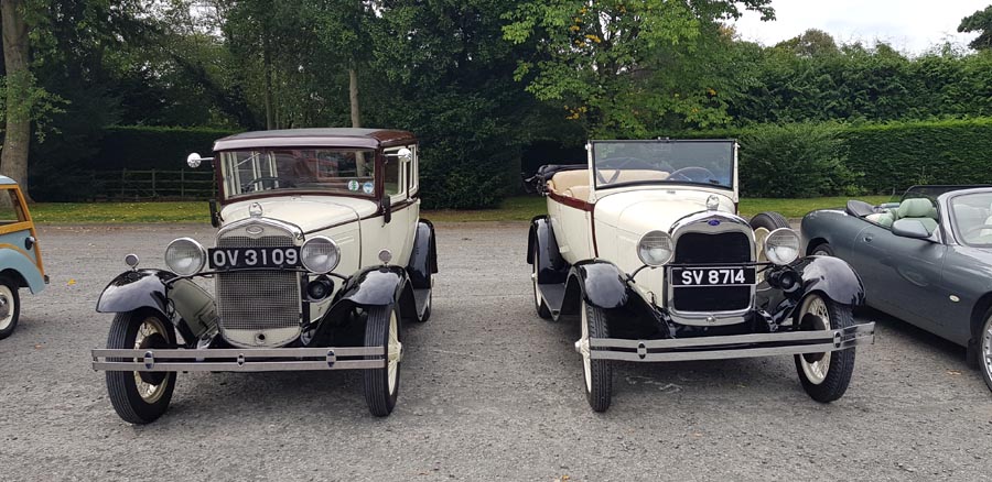 Ford and a Riley