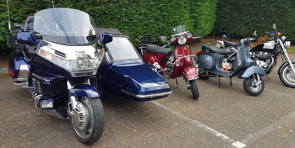 Bikes at Coffee & Chrome