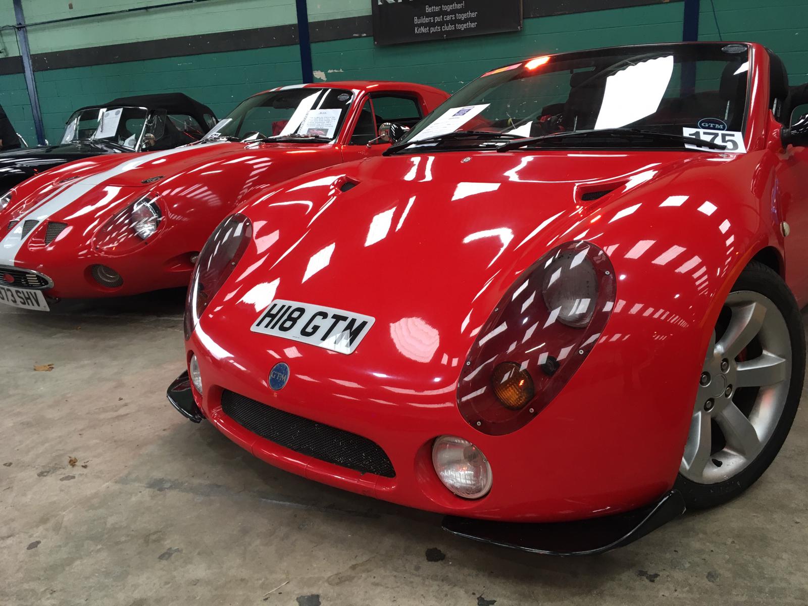 Red GTM cars