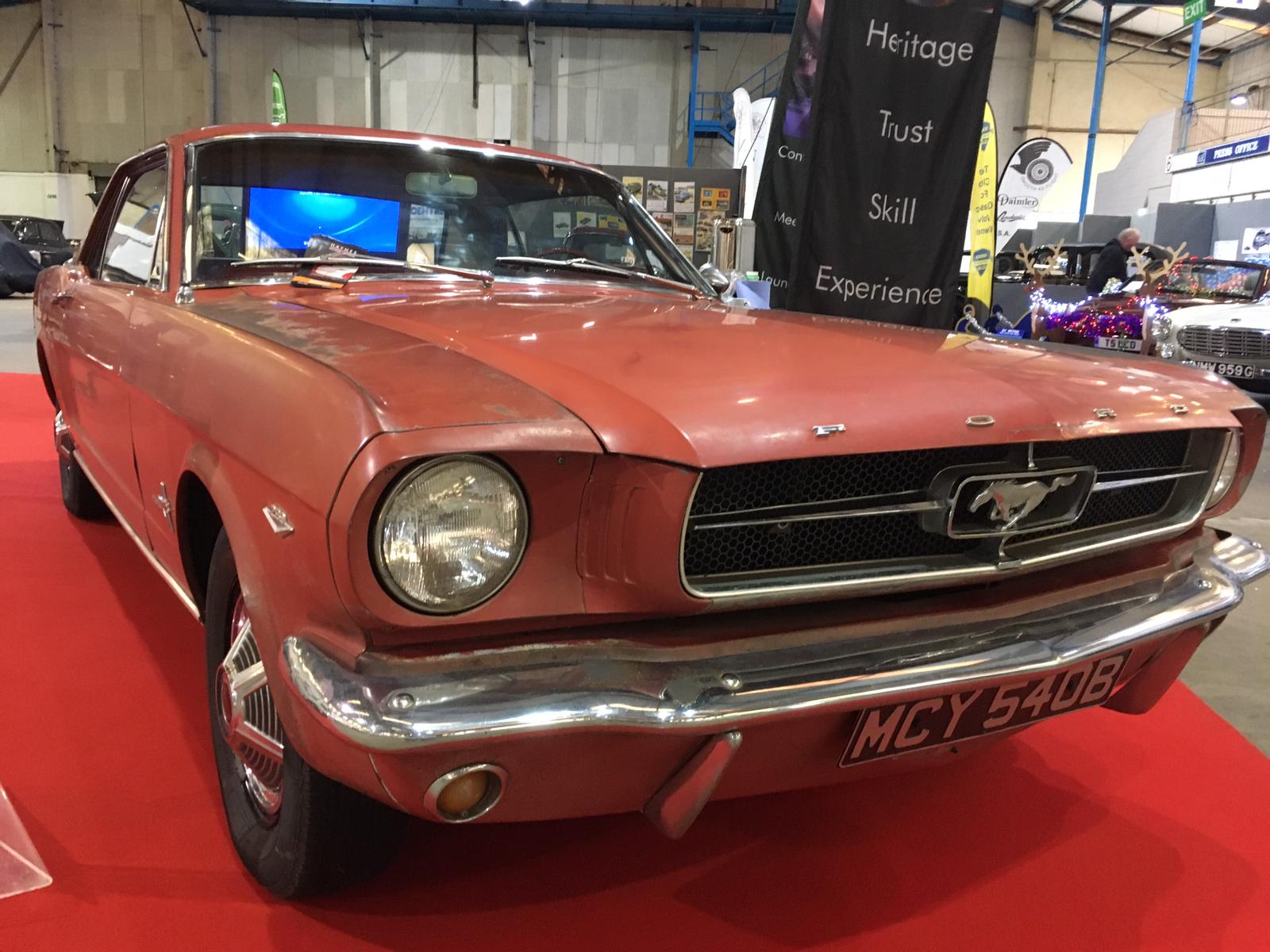 Red 1964 Ford Mustang