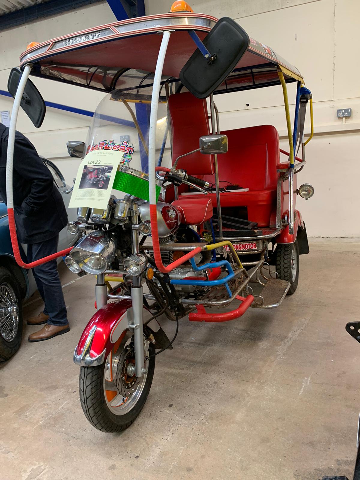 powered rickshaw
