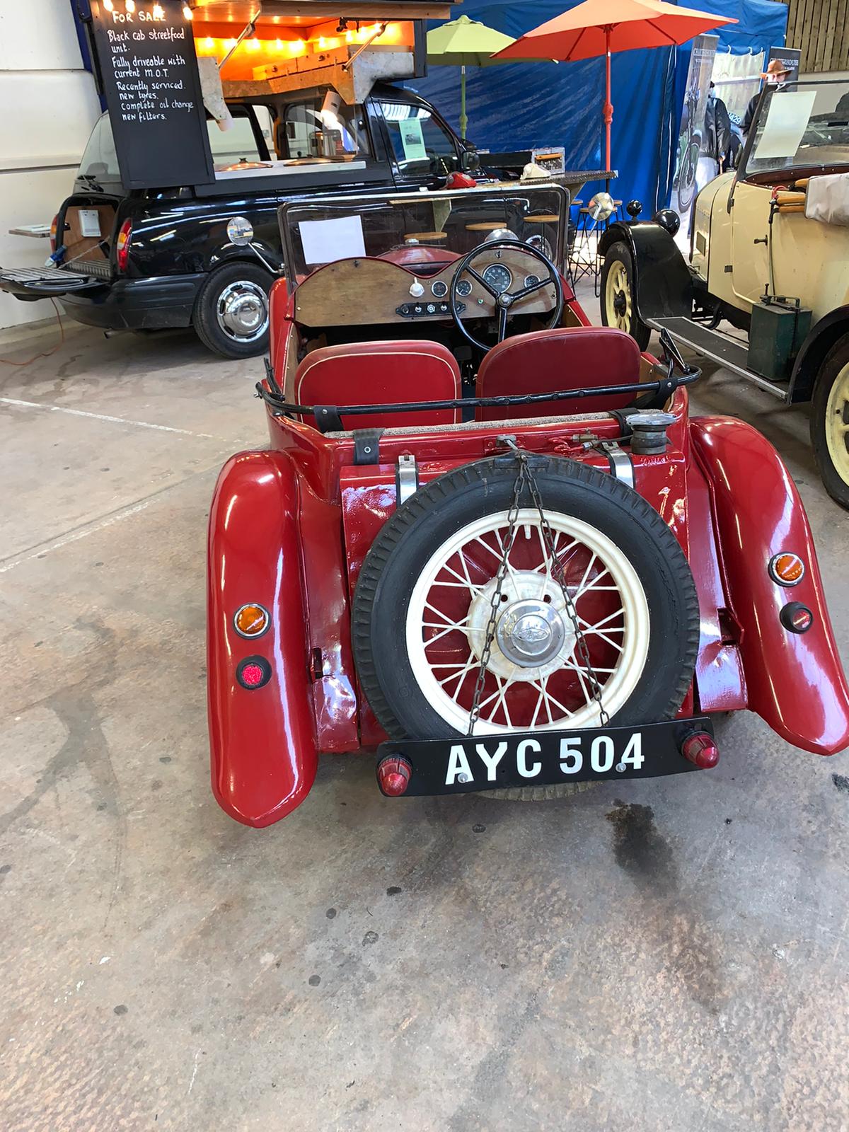 1935 Red Petrol Vehicle