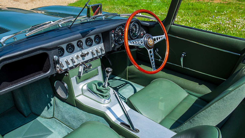 Coogan's E-Type - Interior